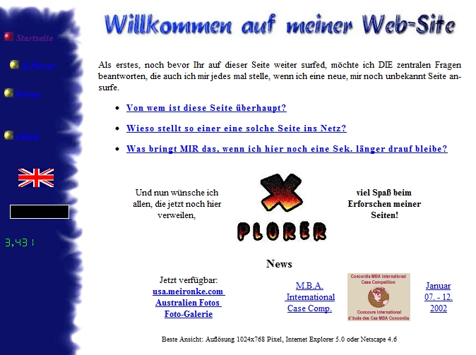 2001β2002 β Blogging before it was a word