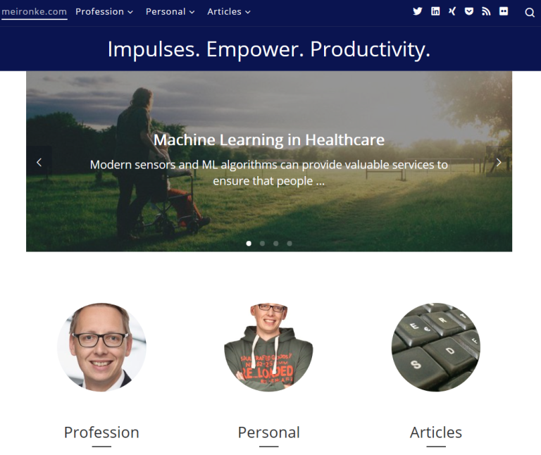 2019 – Fresh design, professional content