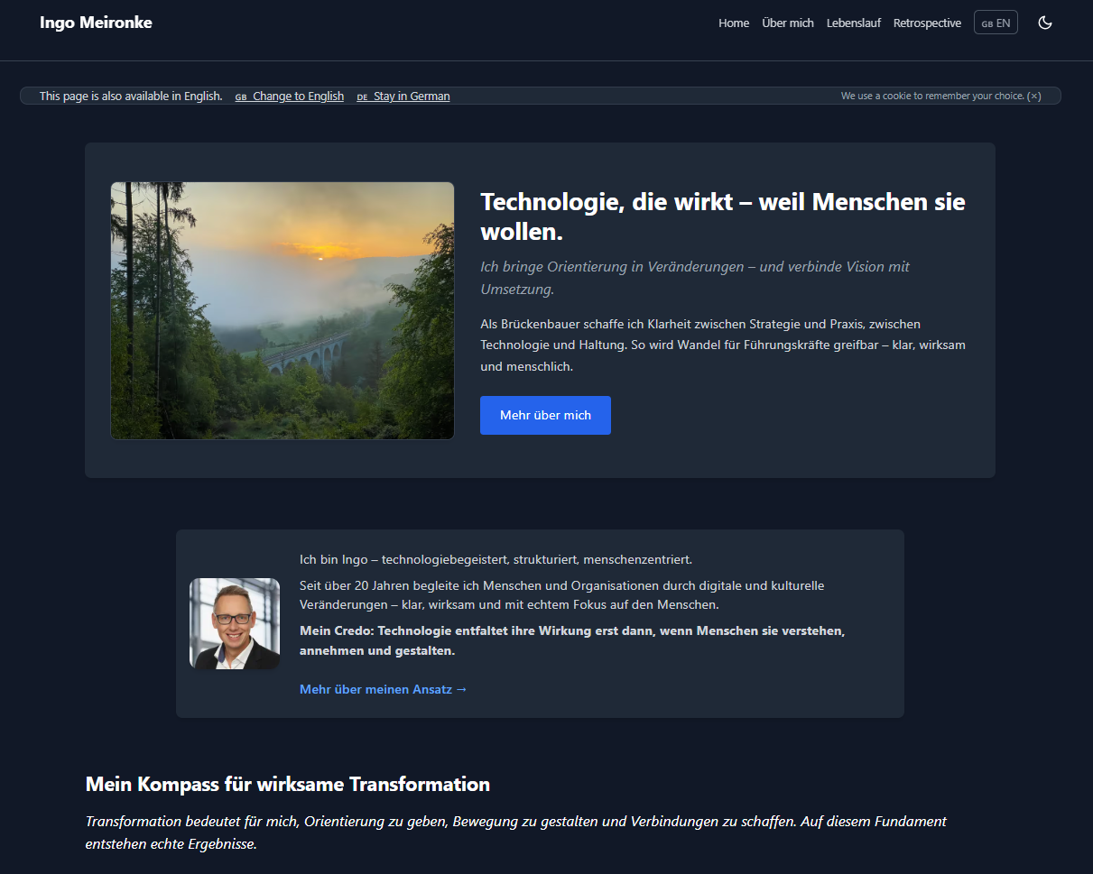 2025 – New start with Astro